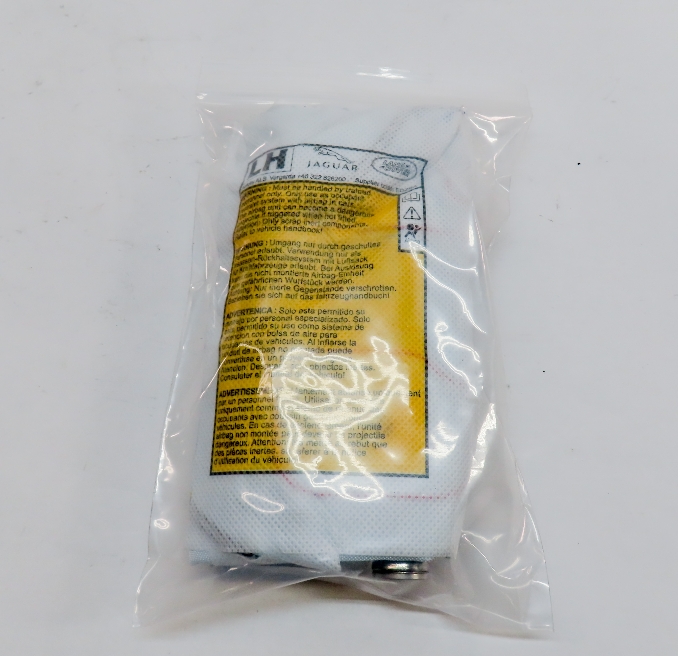 12-19 DISCOVERY SPORT EVOQUE (L538 L550) LEFT FRONT DRIVER SEAT AIRBAG AIR BAG — exact item pictured